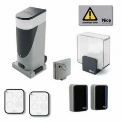 SLH400KCE NICE Kompletter Kit Schiebetor Automatisierung 400 Kg 24 V Vertikalen Motor