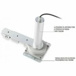 NICE OLTRE1824 Irreversibler 24V-Motor, Der In Die Säule Oder Das Türprofil Integriert Werden Kann -NICE Shop 31903017 2