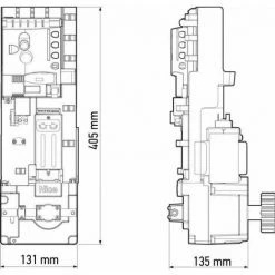 Nice NKSL400 Einziehbare Motorschiebetore 400kg Mit Zentraler NAKED SLIDING 400 -NICE Shop 35643432 3