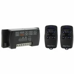 KIT EMPFÄNGER FLOX2R + 2 FERNBEDIENUNGEN FLO4R-S - NICE