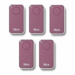 PACKUNG MIT 5 FERNBEDIENUNGEN LILA INTI1L - NICE