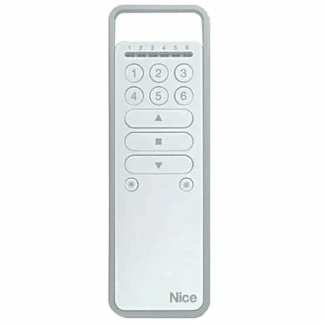 Fernbedienung NICE P6S zur Steuerung von 6 elektrischen Lasten, 6 Gruppen von Automatisierungen, Rollläden, Lichtern Fernbedienung NICE P6S Zur Steuerung Von 6 Elektrischen Lasten, 6 Gruppen Von Automatisierungen, Rollläden, Lichtern -NICE Shop 64705836 1